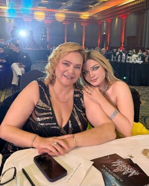 Yasmine El Khateib Instagram - Honored and delighted to join the jury of Miss Eco International for the third time, this year, in my favorite city.. Alexandria!
Wishing all the success to the crowned queen -Miss Philippines 🇵🇭👑 Alexie Caimoso- on her future steps.
Haute couture @ahmedabdullah_official 💛