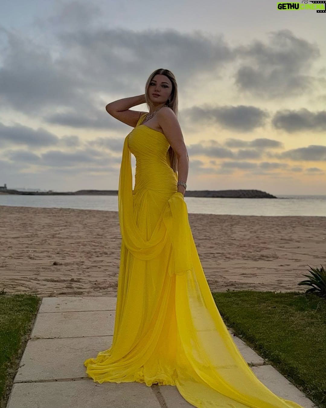 Yasmine El Khateib - 11.2K Likes - Honored and delighted to join the jury of Miss Eco International for the third time, this year, in my favorite city.. Alexandria!
Wishing all the success to the crowned queen -Miss Philippines 🇵🇭👑 Alexie Caimoso- on her future steps.

Haute couture @ahmedabdullah_official 💛