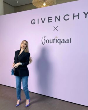 Yousra Saouf Instagram - Thank u for having @givenchybeauty & @boutiqaat 💕