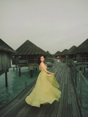 Yu Thandar Tin Instagram - āGolden hour hits different in the Maldives āØā #maldives
