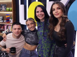 Zahie Téllez Instagram - Hoy estuvo con nosotros @zahietellez en el #streaming de la mañana ♥️
Gracias por compartir y abrir tu corazón con nosotros #zahie 🫶🏼
