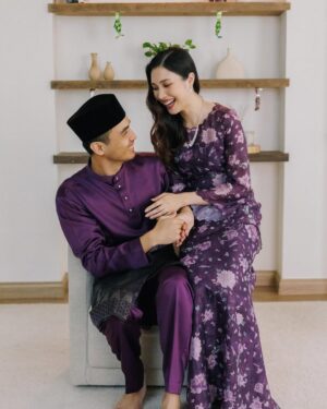 Zahirah MacWilson Instagram - Selamat hari raya maaf zahir & batin ✨💜