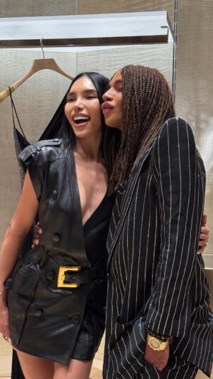 Zarina Yeva Instagram - Celebrating 80 years of BALMAIN @olivier_rousteing @balmain in New York✨🧚🏻♀️🥳❤️
#balmain #olivierrousteing #zarinayeva