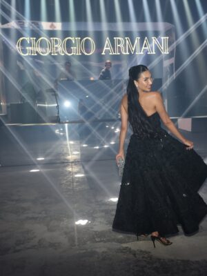 Zarina Yeva Instagram - @giorgioarmani during Venice Film Festival đź–¤
#armani #venice #venicefilmfestival #zarinayeva