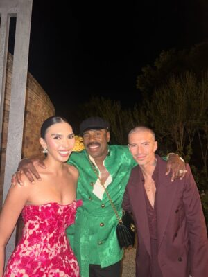 Zarina Yeva Instagram - A night to remember with @kingofbingo @edward_enninful at @amfar ✨🧚🏻‍♀️❤️
Photo @mateuszpielesz