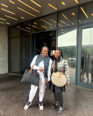 Zenande Mfenyana Instagram - Sharing is caring, and I knew how much Thembela would love a bag from @spindle_and_loom, so I got her one aswell 👭🏾❤️
Use my discount code ZENANDEX5S&L to get your once off 5% discount at checkout
#FriendshipGoals #SpindleAndLoomBags