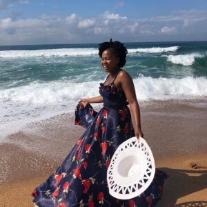 Zenande Mfenyana Instagram - Take me back to the beach when I was happy and soaking up the sun 🌞🏖 •
•
📸: @ramichuene 👙: @bmashilodesigns