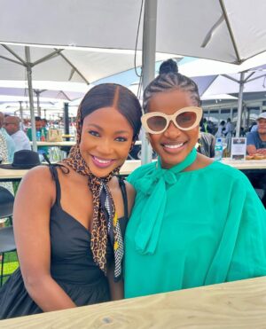Zenande Mfenyana Instagram - Sundays are for Sisters 🥹♥️🥰