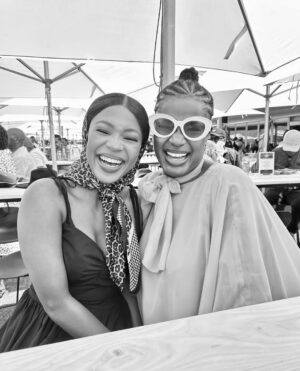 Zenande Mfenyana Instagram - Sundays are for Sisters 🥹♥️🥰