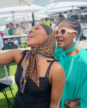 Zenande Mfenyana Instagram - Sundays are for Sisters 🥹♥️🥰