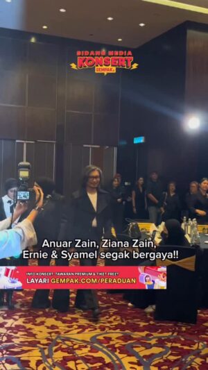 Ziana Zain Instagram - #GempakLive: The stars of the show dah sampai untuk Sidang Media Konsert Empat Live in KL! 😍
#EmpatLiveInKL
#KonsertGempak