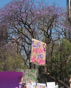 Zuria Vega Instagram - 8M 💜🦋💚
Hoy fue especial xq marchaste conmigo por primera vez, que tu voz siempre se escuche fuerte por ti y por las demás.
Te ama, tu mamá.