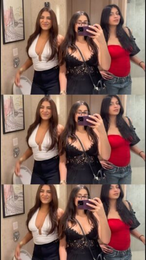anshikaa Instagram - weekend outfit inspo for when u want to look hot while getting dragged out of the club🪩🪩🪩🪩🪩
.
.
.
#reelsinstagram #reels #explore #trending #fyp #relatable #explorepage #girls #foryou #grwm #funny