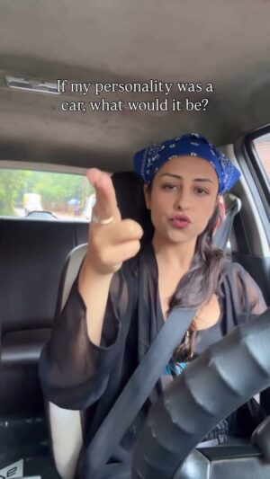 ayesha kapoor Adlakha Instagram - Be honest 👽
#GoaCarRides #InHonourOfBeingLicensed #WhatCarWouldIBe?