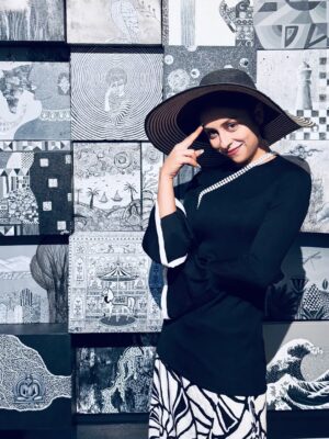 ayesha kapoor Adlakha Instagram - Mom is my muse. Always my muse. Sheās switched careers, studies, paths more times than me and it gives me the strength to keep evolving, committing to new things with the same discipline, allowing other people to be surprised by us, listening to my inner wisdom and finding my joy in every small act and intention. My gosh, when sheās locked in on something, it is a SIGHT!
She picked up a paintbrush after centuries, and within a few months found her work at #IndiaHabitatCentre - what?! So happy I got to be here to witness her first step into the world of art in a formal way. Couldnāt be more proud. So proud that I walked in feeling like a piece of her art itself- afterall, I am hers :)
The show is open for another couple of days. Go have a look. The artists have such wonderful, unique perspectives- so refreshing to see an all womenās show. Going to catch as many as I can!
You can follow momās art journey at @kumudadlakha āØ
#KumudAdlakha #K50K #AstitvaYoga #KumudArt #KumudAdlakhaArt #K50K #Kumud50K #50K #Artist #Mother50K #MotherDaughter #AyeshaAdlakha #WomenArtists #Painter #VJAyesha #IGotItFromMyMama
