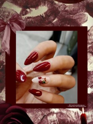 deepaliish Instagram - 🍒
Nails 💅 @thepinkroomnailbar
#instagrampost #shares
