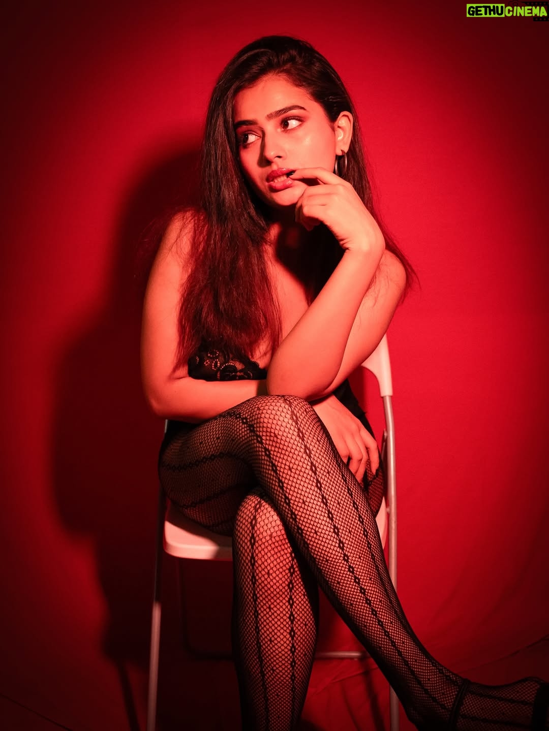 deepaliish - 2.1K Likes - Turned up the heat. 🔥💋
.
.
In Frame @deepaliish 
.
Shot by @shau_b.studio 
.
Mua @relook_by_ayushi 
.
.
.
.
.
#RedAesthetic
#MoodyPortrait
#GlamShoot
#BoldAndBeautiful
#HighFashion
#SensualVibes
#StudioPhotography
#FierceLook
#BlackCorset
#EditorialVibes
#BeautyAndConfidence
#FashionInspiration
#RedBackdrop
#EmpoweredBeauty
#ModernMuse