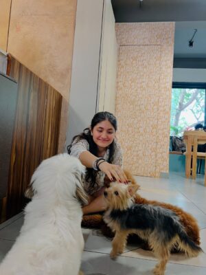 hitaishi totlani Instagram - Joy in every wag šš¾
.
.
.
.
.
.
.
.
.
.
.
.
.
#instagood #instagram #love #dog #puppies #cute #beautiful #trending #viral #girl #pretty #fashion #explorepage #fyp #outfit #makeup #style