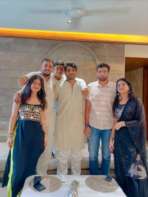 hitaishi totlani Instagram - Bonded by love, tied by rakhi š„¹ā¤ļø Happy Rakshabandhan āØ
.
.
.
.
.
.
.
.
.
.
.
.
.
.
#instagood #instagram #love #rakhi #rakshabandhan #fashion #explorepage #fyp #cute #brother #sister #cousins #trending #viral #music #together #bond
