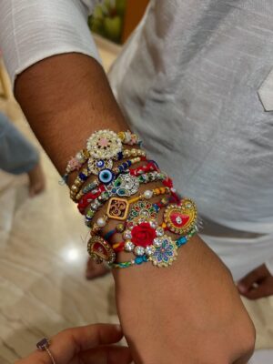 hitaishi totlani Instagram - Bonded by love, tied by rakhi š„¹ā¤ļø Happy Rakshabandhan āØ
.
.
.
.
.
.
.
.
.
.
.
.
.
.
#instagood #instagram #love #rakhi #rakshabandhan #fashion #explorepage #fyp #cute #brother #sister #cousins #trending #viral #music #together #bond