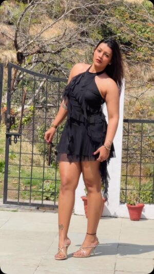 khushi Gupta Instagram - BADAAMI RANGā¤ļøāš„