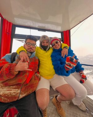khushi Gupta Instagram - Happiest birthday to the BEST HOST EVER ❤️🔥✨
You are someone jiski vjh se mohol banta hai !! Wish you all the happiness and success to @highmountainsin ✨ we all love you Aman 🤍