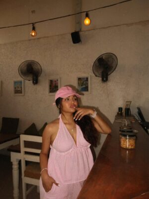 khushi karki Instagram - Lifeās one big party when you are still young.āš»
wearing: @_ownindia