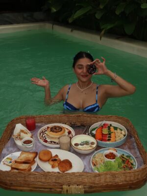 khushi karki Instagram - perfect & needed getaway at @azora.by.ayatana š©µ