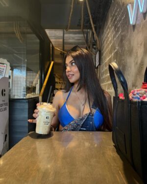 mili kya mili Instagram - Pov, On a coffee date 🧋
