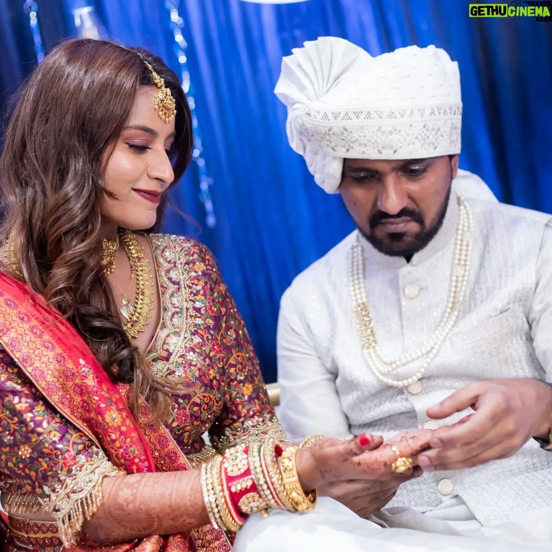 nisha Gupta - 8.9K Likes - Sometimes all you need is only love & understanding ✨️ ❤️ 
I am so happy & blessed to have you as my husband in short of words 🧿❤️ 
To the man who makes every day the best day, your love is the sweetest melody in the soundtrack of my life. Happy to call you my forever."

#couplegoals#happyme#love#peace#reception#weddingphotography