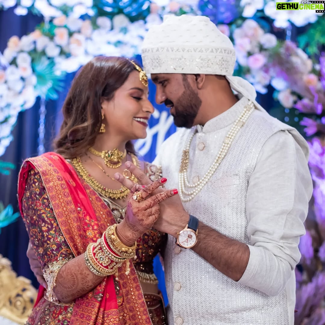 nisha Gupta - 9.2K Likes - 💍21.04.2024 Togetherness of 11 years finally made it celebrating diversity love has no if's and but's only staying together forever and wanna grow old with you & love enjoy each moment's To love, laughter, and happily ever after. 💖 🎊

Location @goldenleafbanquet 

#11yearsoftogetherness#nishawedsshazad#love#engagementceramony#shaznis#familygoals#11years##indianbride#wweddingreception