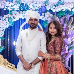 nisha Gupta Instagram - 💍21.04.2024 Togetherness of 11 years finally made it celebrating diversity love has no if's and but's only staying together forever and wanna grow old with you & love enjoy each moment's To love, laughter, and happily ever after. 💖 🎊

Location @goldenleafbanquet 

#11yearsoftogetherness#nishawedsshazad#love#engagementceramony#shaznis#familygoals#11years##indianbride#wweddingreception