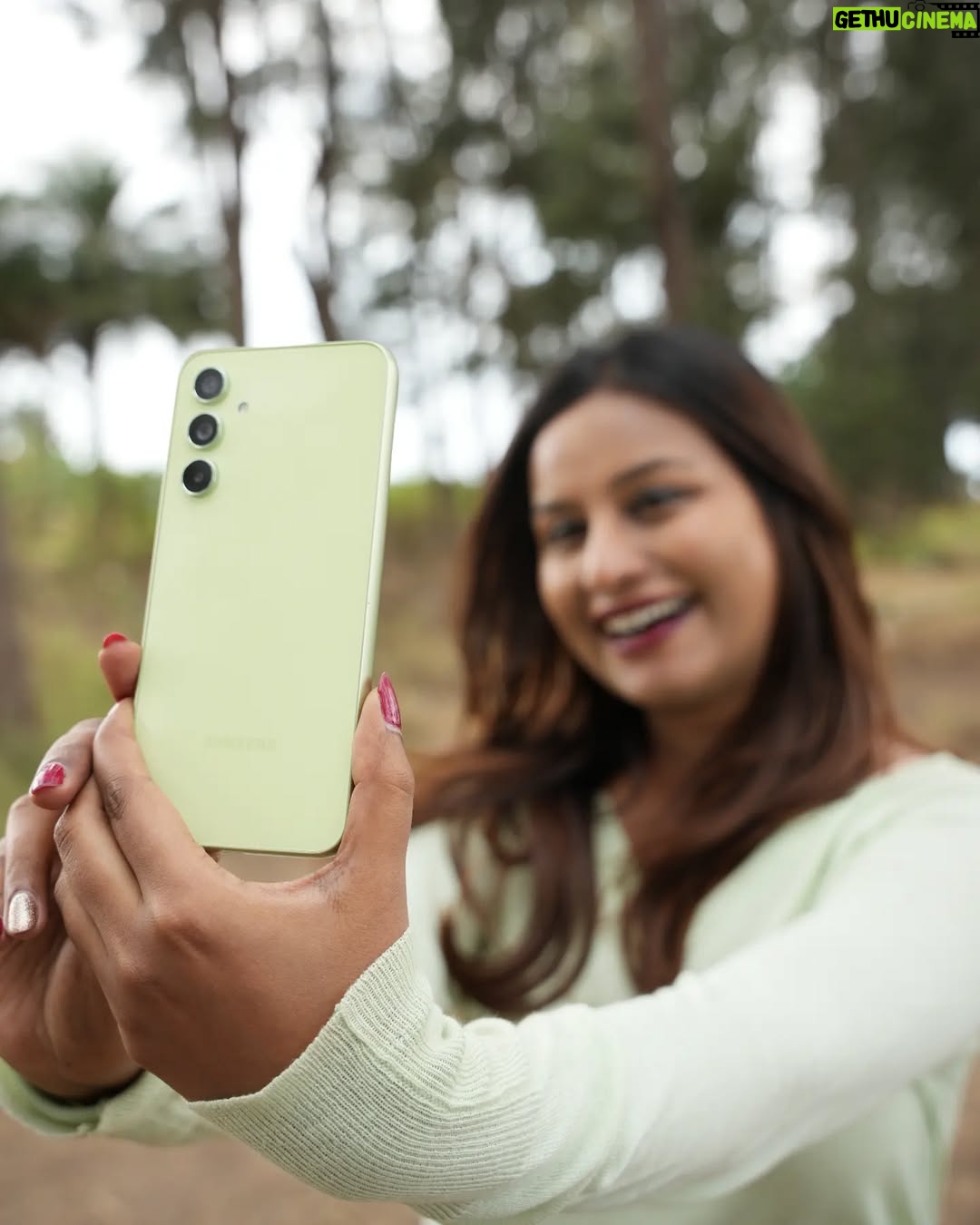 nisha Gupta - 2.2K Likes - #Collaboration

Experience the best with Samsung Galaxy A54 because awesome is for everyone it has a great camera 📷 Nice phone 
The screen quality is crystal clear and the camera takes beautiful photos "

Experience 
#GalaxyA54 5G 
#TeamGalaxy
#Samsung
#AwesomeIsForEveryone 
#AmpYourAwesome
#AwesomeGalaxyA
#Awesome5G
#withGalaxy
