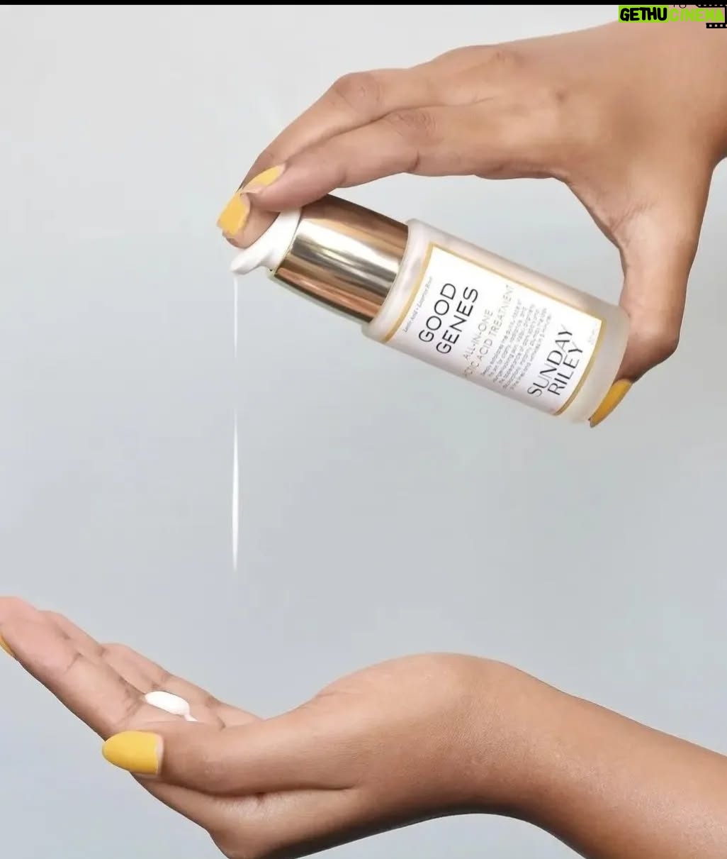 nisha Gupta - 3.9K Likes - Sunday's skin care i have something exciting to share with you winters are here and Seriously. If you still have not tried Good Genes what are you waiting for?! This stuff is amazing . I mean it actually does what it says it’s going to!!!! I love when a product actually works. 
Sunday Riley nailed it with this Lactic Acid Treatment.. some benefits include.. exfoliates and boosts naturally youthful radiance, reduces the look of lines and wrinkles, visually reduces dark spots and discolouration caused by skin exposure, instantly reveals smoother clearer skin.
.
It is clinically proven to plump fine lines and boost radiance is 3 minutes!!!!! 
It is also totally fine with my ultra sensitive skin!! It’s an awesome product “
.
.
.
.

#skincareroutine #sundayriley #sundayrileygoodgenes #sundayrileypartner #goodgenes #sephoraindia#ad