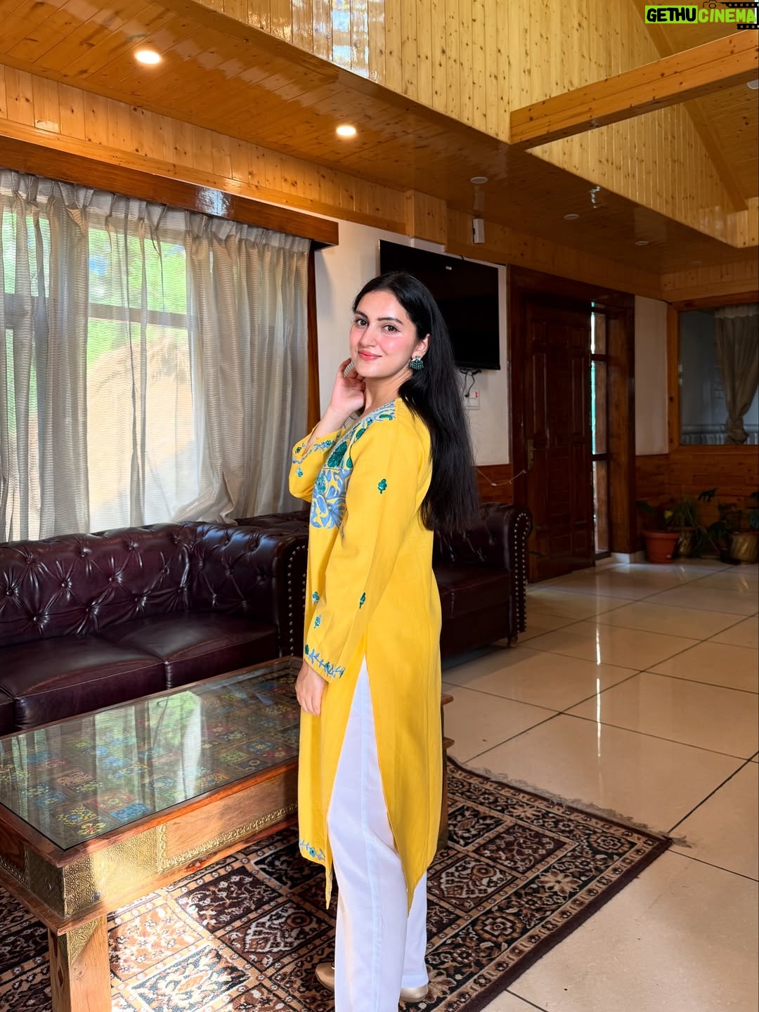 sheenam rajta - 1.1K Likes - Just here to brighten up your feed 💛
.
.
.
.
.
.

.
#houseofkari#indianoutfit#yellowsuit#cottonsuit#threadworkembroidery