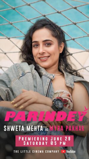 shweta mehta Instagram - Parindey is out on @thelittlecinemacompany Youtube! 
Watch it and let us know how you like it!
Link is in Bio! 
#TheShwetaMehta #parindey #youtube #webseries #promo #murdermystery #cinema #webshow #falaqnaaz #anjalitatrari #debattamasaha