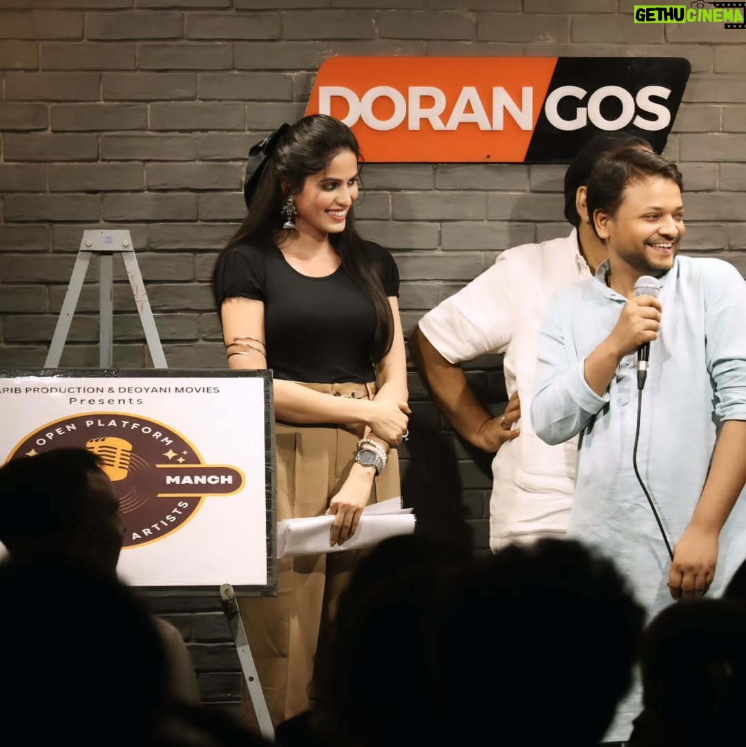 sneha singh - 19.3K Likes - Yesterday I had an amazing experience with super talented people. 
Thanks to @mera.manch @dorangos_comedy_events @01prempathak @mentalist_ravi for inviting me in this lovely show.

I met Some Super talented artist @ashwanikumar_rasu
@shahid.shaikh_888 @yamini.sharma82
@madhavpandey09 and many more amazing artist were there.
Keep Doing this guys 👏 👏