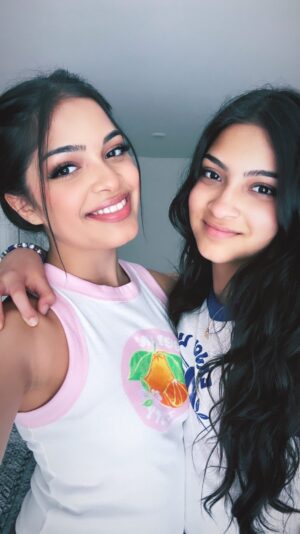 Aadupedia Instagram - This is the realest thing I’ve ever posted 😭 We literally fought while shooting this 🤣 Tag your sister
#badobadi #sisters #chahatfatehalikhan #anwita #anwitasundaram #explore #instagram #instagood #aadupedia #relatable