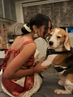 Aanchal Badola Instagram - pooh bani parvati vibes (literally)
first year of keeping bappa at my place and my heart is so full , from being a girl who was all about masti during festive season to taking up responsibilities like its easy… from learning aarti to feeling his presence at home- surreal is an understatement 💗