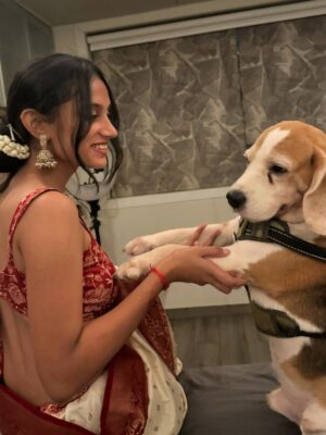 Aanchal Badola Instagram - pooh bani parvati vibes (literally)
first year of keeping bappa at my place and my heart is so full , from being a girl who was all about masti during festive season to taking up responsibilities like its easy… from learning aarti to feeling his presence at home- surreal is an understatement 💗