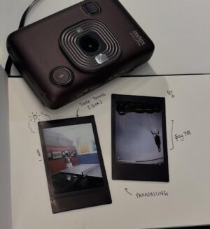 Aanchal Badola Instagram - Memories so good, they deserve to be printed instantly and saved in a scrapbook🪂 ⭐🏓
@instaxindia Mini LiPlay
grab urs from blinkit now
#ad #Instax #InstaxIndia #InstaxMiniLiPlay