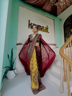 Aanchal Sawhney Mahajan Instagram - THE WEDDING SOIRÉE by Aanchal Sawhney 💫

Designer & jewellery@kaynaatbyaanchalsawhney 
Make up @makeoverbyshagunchadda 
Hairstylist @hairstylist_vinod_8285 

WE DELIVER WORLDWIDE 

#Worldwidedelivery #worldwideshipping #worldwideshipping📦✈️ #worldwideshipping🌎 #onlineshopindo #weddingdress #shipping #shippingonline #fashion #fashiongram #fashiondesigner #designerwear #hautecouture #onlinebusinesses #london🇬🇧 #australiagram #canada🇨🇦 #shopcanada #shopusa #dubaï #dubailuxuryliving #dubaishoppingfestival #dubaishoppingonline