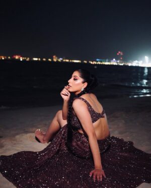 Aanchal Sawhney Mahajan Instagram - Stealing the spotlight under the city lights ..

THE WEDDING SOIRÉE by Aanchal Sawhney 💫

Designer @kaynaatbyaanchalsawhney 
Beautiful make up by @manal_sleman_makeup from Dubai 
Shot by @atyfaliphotography 

WE DELIVER WORLDWIDE 

#Worldwidedelivery #worldwideshipping #worldwideshipping📦✈️ #worldwideshipping🌎 #onlineshopindo #weddingdress #shipping #shippingonline #fashion #fashiongram #fashiondesigner #designerwear #hautecouture #onlinebusinesses #london🇬🇧 #australiagram #canada🇨🇦 #shopcanada #shopusa #dubaishop #dubaishoppingfestival #dubaionlineshopping #dubaï