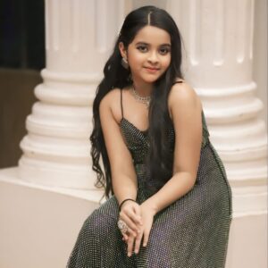 Aaradhya Chandra Instagram - Channeling my inner goddess in this stunning green dress! šš Ready to take on the world!
#GreenWithEnvy #ChicStyle #Fashionista #RunwayDreams #GreenGlam #model #runway #kidsfashion #fashionweek
@asdreamstudio presents @idfrunway
Founder/Organiser - @arunsreenivasanphotography
Grooming Partner - @athulsacademy
Designer - @geethusgravity_designers
Photography - @abidphotography @thecleverture
#Fashionista #RunwayDreams #GreenGlam #model #runway #kidsfashion #fashionweek