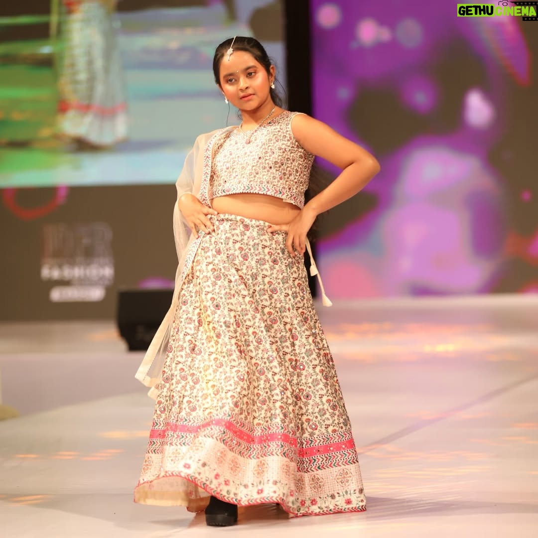Aaradhya Chandra - 323 Likes - Stepping onto the stage with confidence and flair, I embrace every moment in style. 👗💄👠✨ 
#StagePresence #FashionForward #Confidence #fashionshow #ramp #fashionista