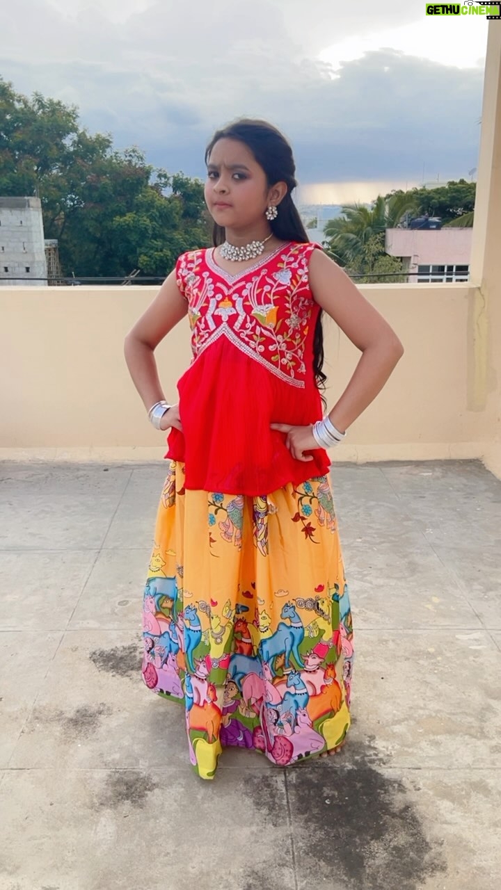 Aaradhya Chandra - 615 Likes - “Gowri Ganesha habbada shubhashayagalu”

O pillaga venkati….

This beautiful dress by @arnees_couture 💛. They have best designs at unbeatable prices. Please check out their page and do order.

MUA - @usha_manjuu
 @make_overbyusha 

#aaradhyanchandra #childartist #reels #trending #telugusongs #trendingfolksongs #janapadam #melody #beautiful #dress #kfi