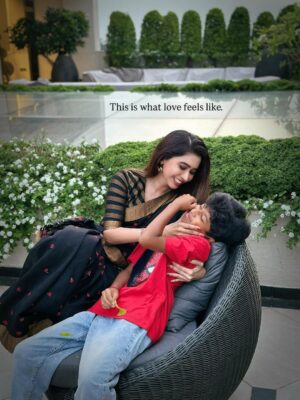 Aarthi Instagram - இதயத்தில் ஏதோ ஒன்று… 🌿🖤

Some evenings —
a sunset among a few growing things,
two arms that hold on tight,
a heart that stays close without words…
the quiet kind of love that makes everything feel whole.