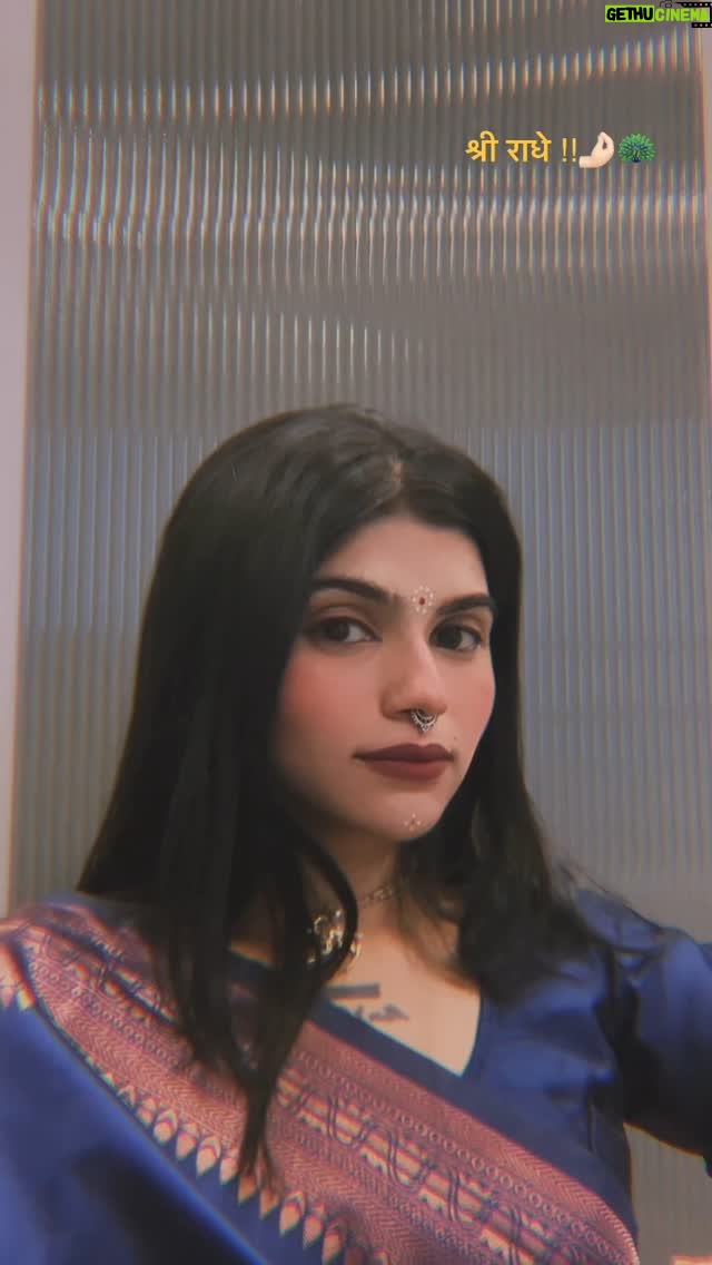Aarti Chauhan - 4K Likes - बताओ फिर राधा कैसे ना जले !!🥹🤌🏻🤭🦚