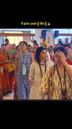 Aarti Chauhan Instagram - मेरी श्रीजी 🥹😭🙇🏻♀️🦚🧡
#bhaktipathbyjiya🙏🏻