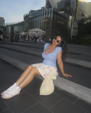 Aarushi Abrol Instagram - This song irl 🍨
#explore #explorpage #outfitinspo #gingham #trends #fashion #inspo #bangkok #trendingoutfits #potd #fyp #ootd #outfitoftoday #styling #fashioninspo